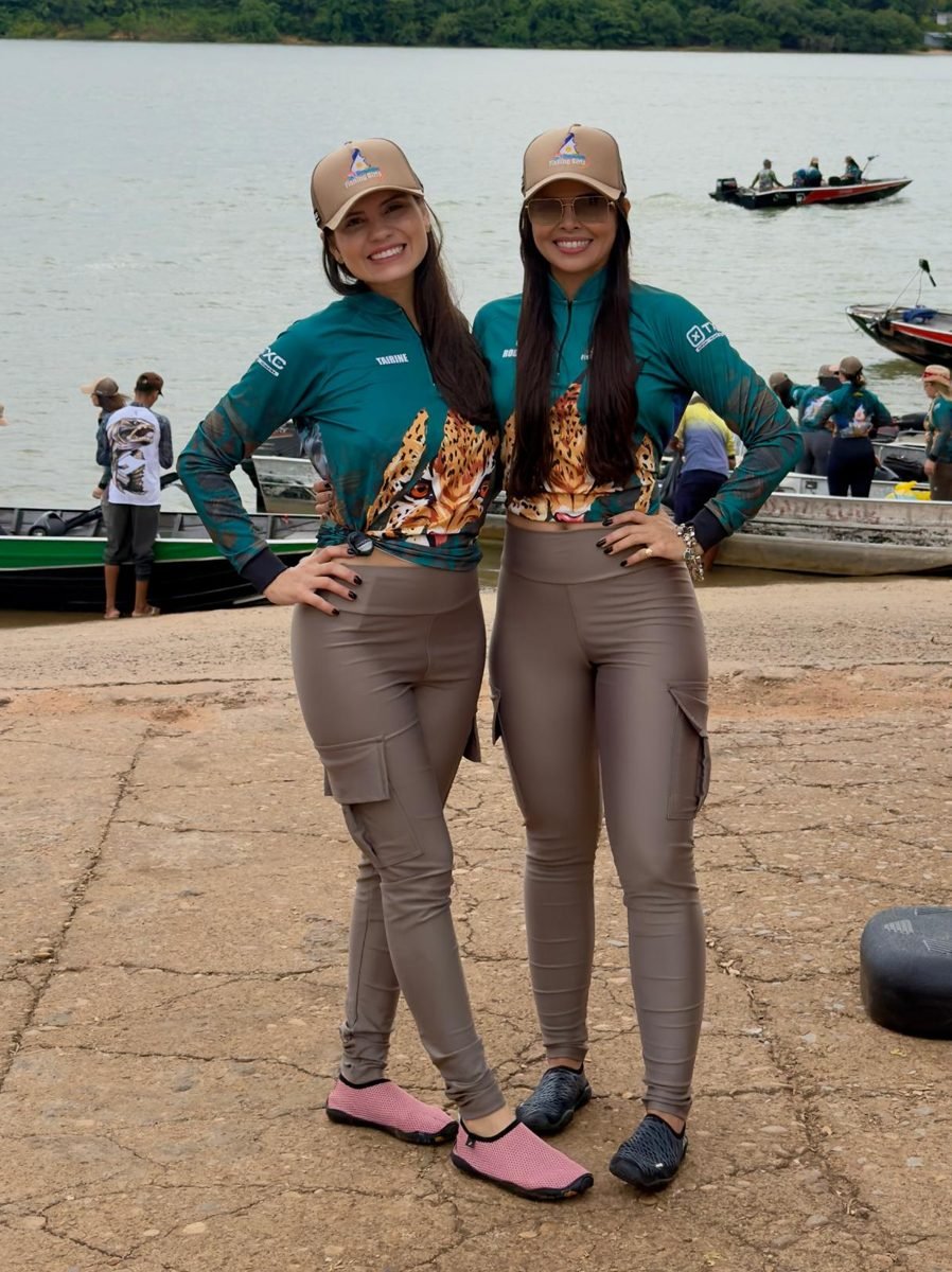 Fundadoras do Tocantins Fishing Girls no evento